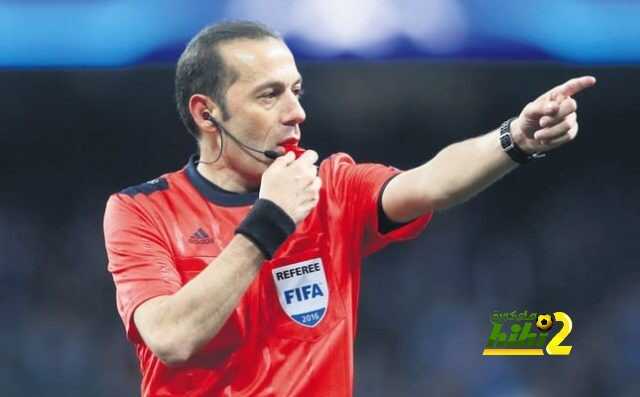 شاكير حكما لمواجهة نابولي والريال