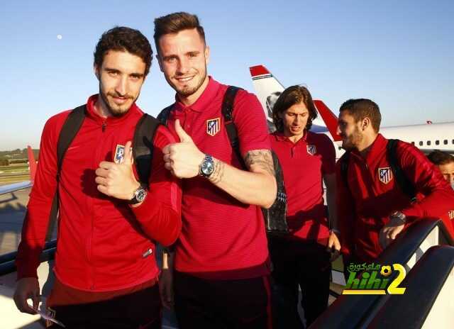 صور من رحلة اتليتكو مدريد لغرناطة