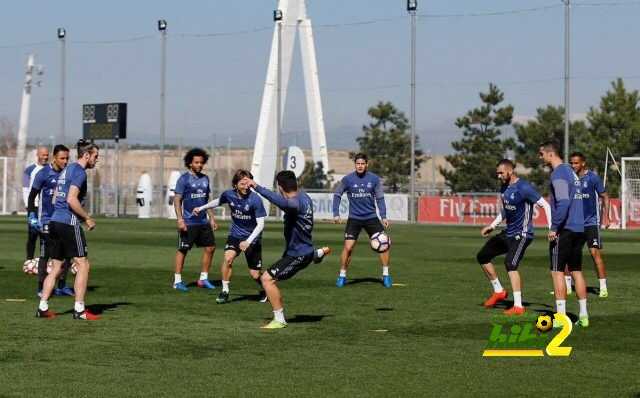 صور : أجواء رائعة في آخر استعدادات ريال مدريد لمواجهة بيتيس