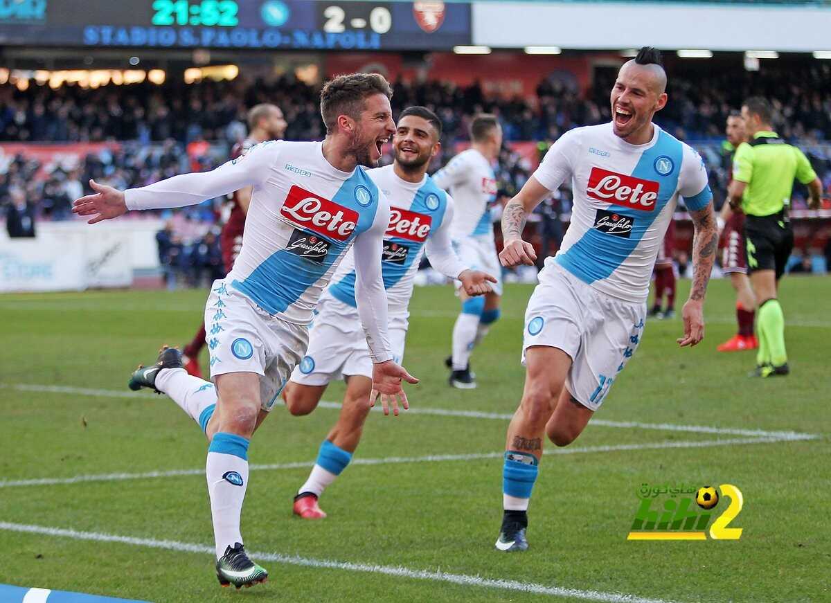 هدافو نابولي في الكالتشيو منذ 2014-2015