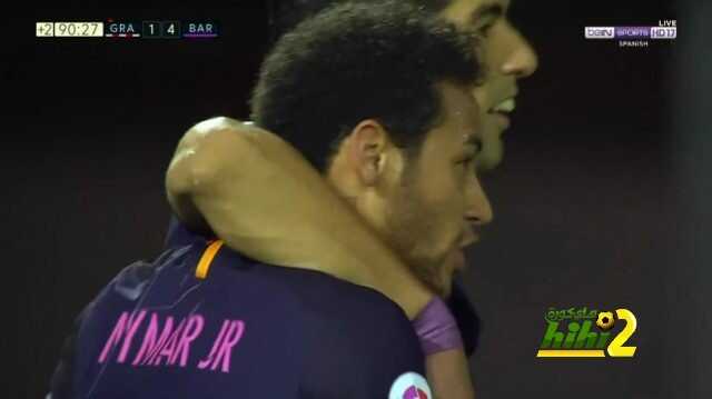 نيمار يربع النتيجة لبرشلونة في الوقت بدل الضائع