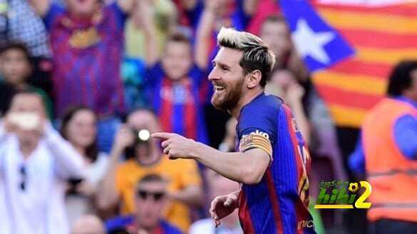 ميسي يعزز تقدم برشلونة بالهدف الثاني