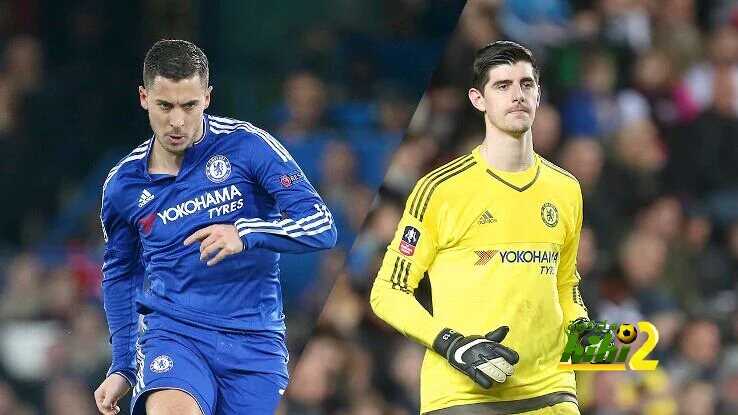 كورتوا لا يريد رحيل هازارد إلى ريال مدريد
