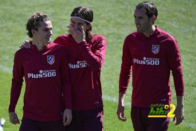 صور:تدريبات أتلتيكو مدريد الأخيرة قبل مواجهة ريال مدريد