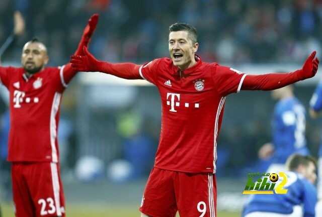 ليفاندوفيسكي يصل إلى 200 هدف في دوريين أوروبيين فقط !!
