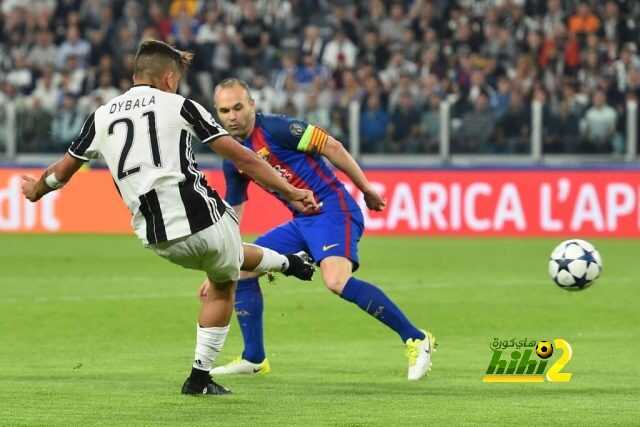ديبالا يتصدر قائمة هدافي اليوفي في دوري الأبطال