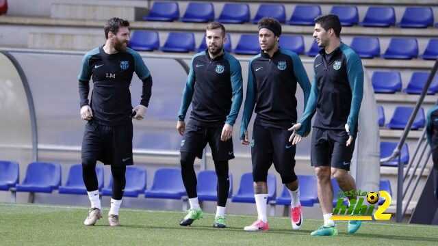 صور من أخر استعدادات برشلونة لمواجهة اليوفينتوس