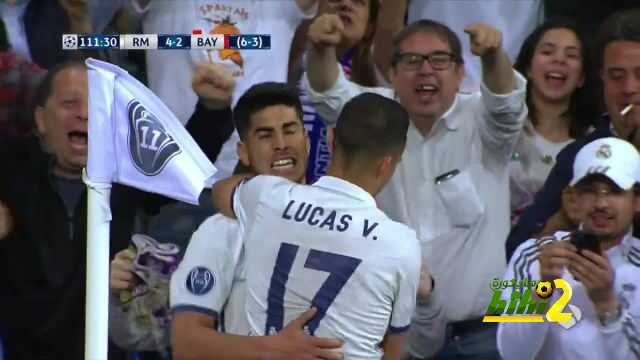 أسينسيو يسجل الرابع لريال مدريد
