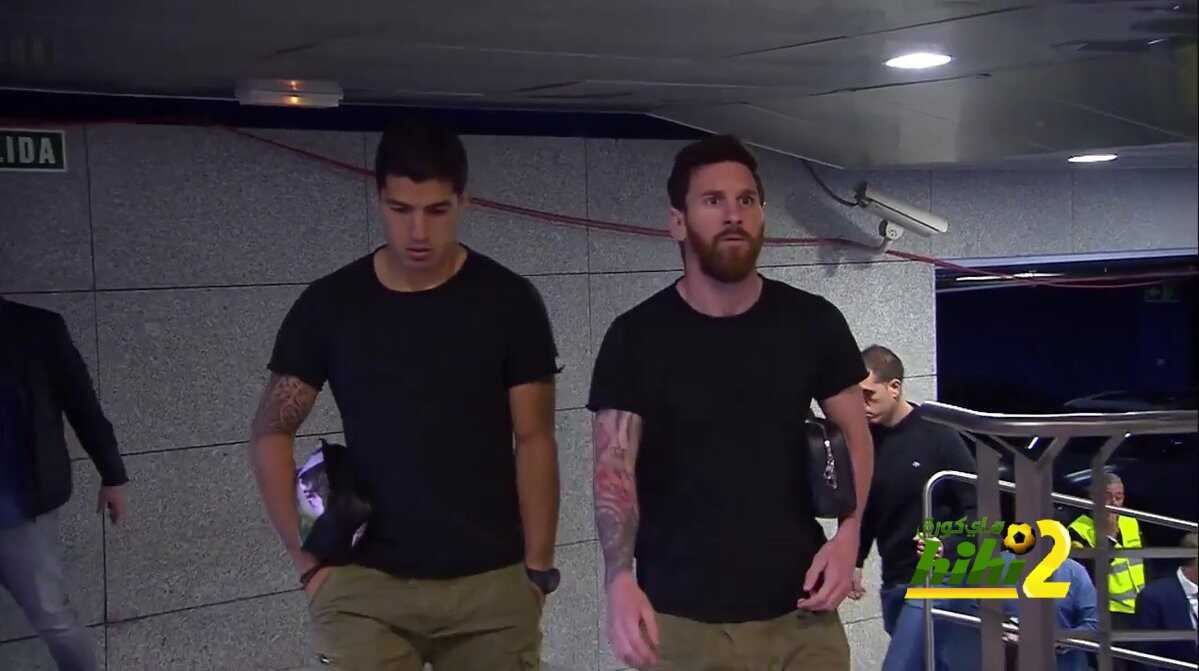 صور : نجوم برشلونة في البيرنابيو