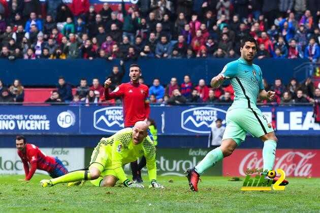 برشلونة يتفوق قبل مواجهة أوساسونا