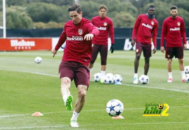 صور : أتليتكو مدريد يختتم استعداداته للديربي