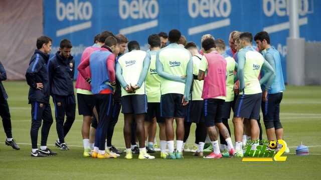 صور من استعدادات برشلونة لمواجهة لاس بالماس