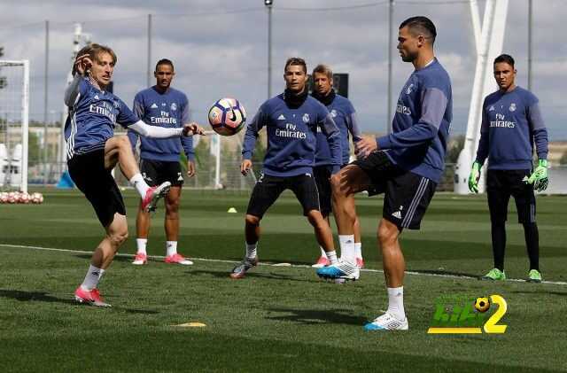 صور : أخر استعدادات ريال مدريد لمواجهة إشبيلية