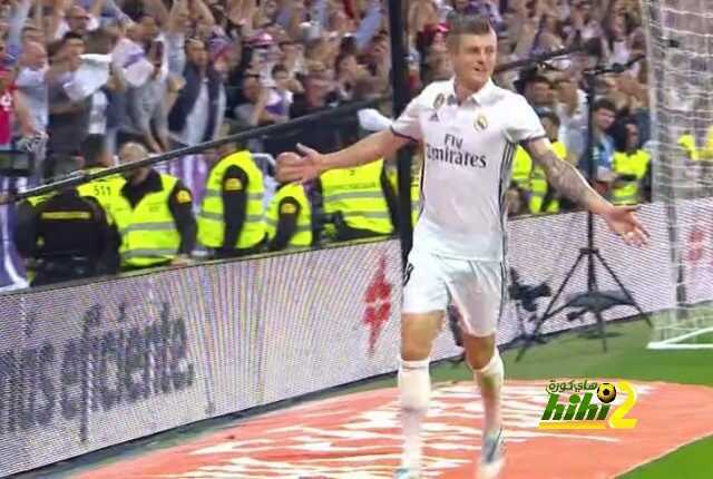كروس يضيف الهدف الرابع لريال مدريد