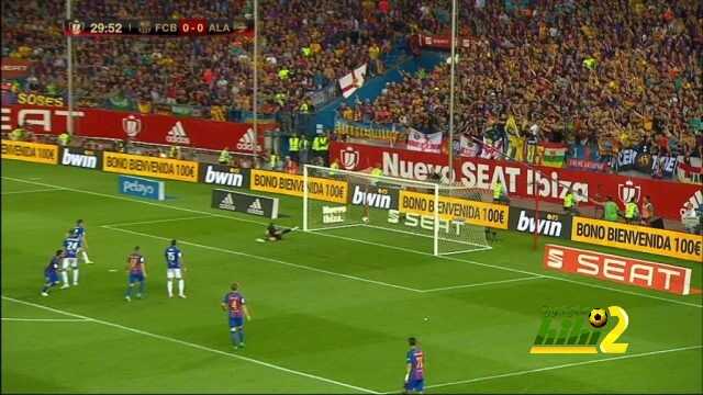ميسي يفتتح التسجيل لبرشلونة في شباك ألافيس