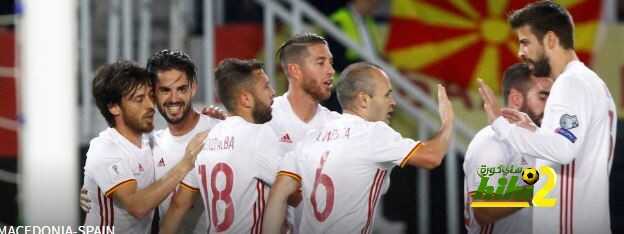 فيديو : اسبانيا تحقق فوزاً صعباً على مقدونيا