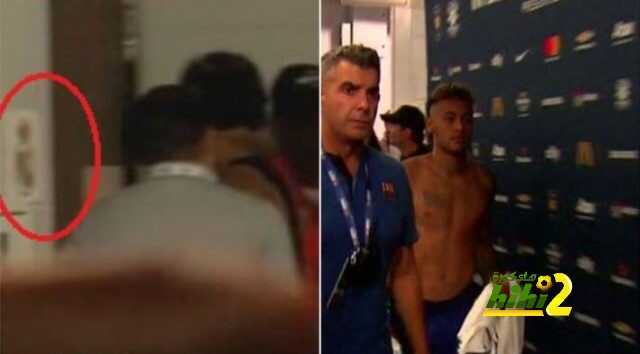 نيمار يودع لاعبي ريال مدريد