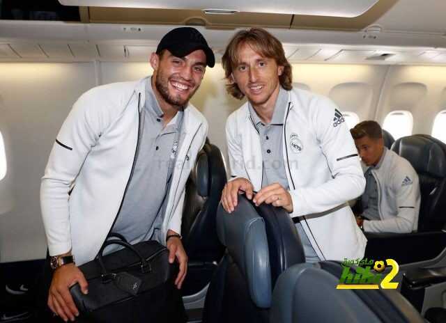 صور : بعثة ريال مدريد في طريقها إلى شيكاغو