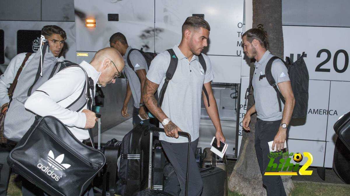 صورة : ريال مدريد يصل للولايات المتحدة الأمريكية