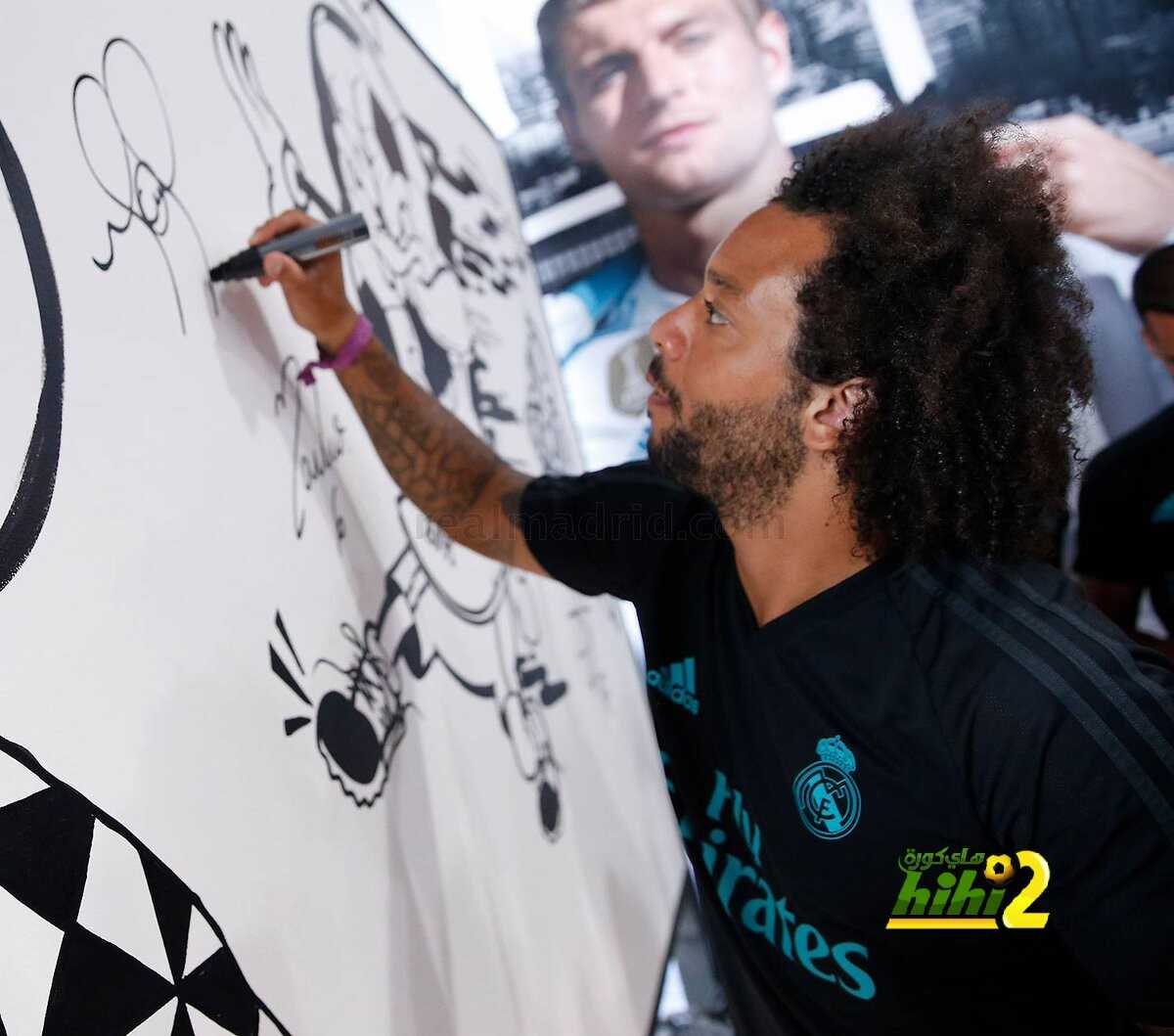صور : لاعبو ريال مدريد في حدث إعلاني جديد