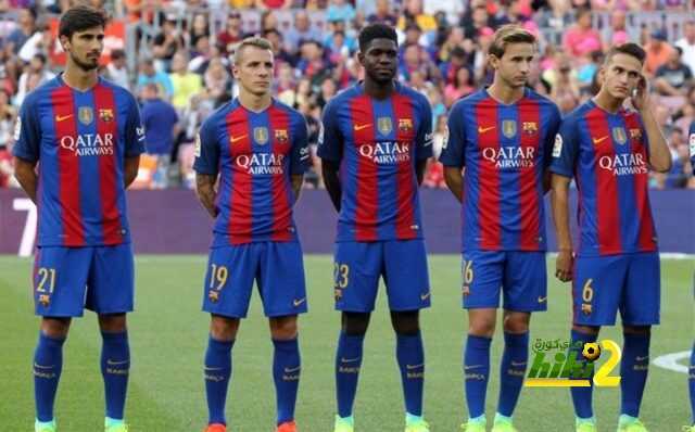 برشلونة يضع لاعبه في قائمة المغادرين