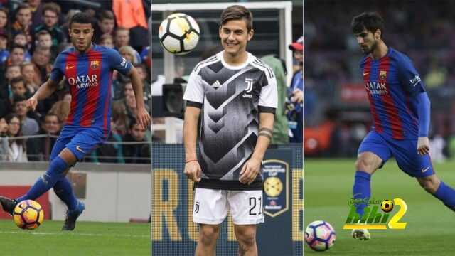 يوفنتوس يسعى لضم ثنائي برشلونة من أجل التخلي عن ديبالا