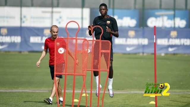 بالفيديو: ديمبيلي يستعد للدخول في مباريات برشلونة