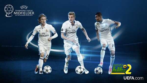 ثلاثي مدريدي يتنافسون على جائزة الأفضل في الوسط ..فمن يفوز ؟!