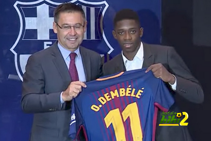 ديمبلي ” أتيت لتحقيق الألقاب مع برشلونة “