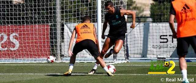 صور من إستعدادات ريال مدريد للكلاسيكو