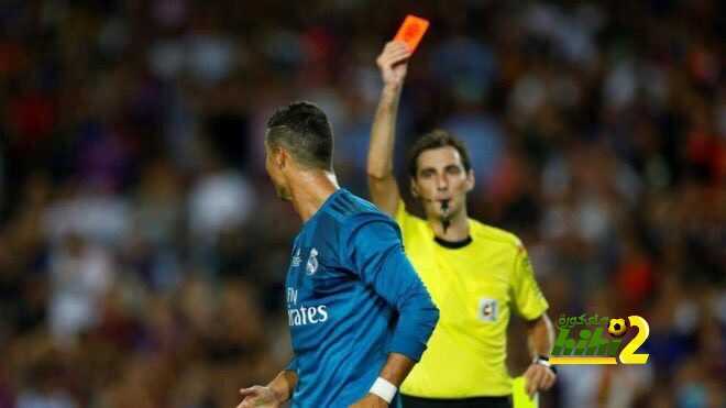 أربعة من آخر خمس كلاسيكوهات ريال مدريد بـ10 لاعبين!