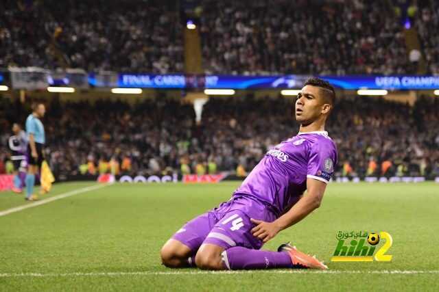 كاسميرو يفتتح التسجيل لريال مدريد