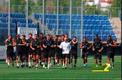 ريال مدريد يستعد لمواجهة فيورنتينا