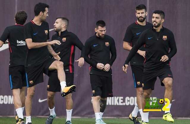 صور : آخر استعدادات برشلونة لمواجهة جيرونا