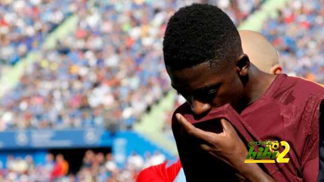 ديمبلي يبشر جمهور برشلونة