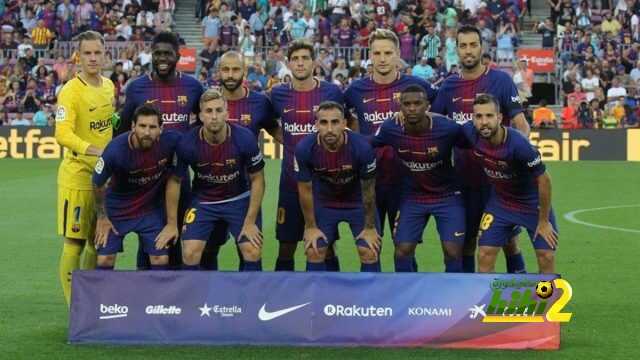 صورة : أرقام قمصان لاعبي برشلونة