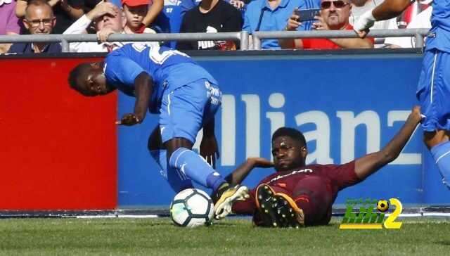اومتيتي أفضل لاعبي برشلونة أمام خيتافي