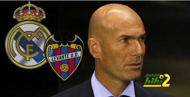 غيابات ريال مدريد أمام ليفانتي