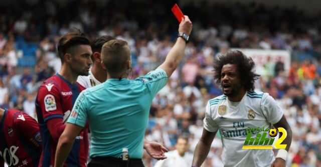 المصائب تتوالى على ريال مدريد .. مارسيلو معرض للإيقاف اربع مباريات