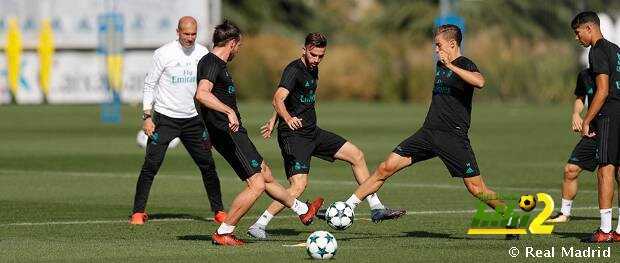 صورة : ريال مدريد يستعد لمواجهة دورتموند