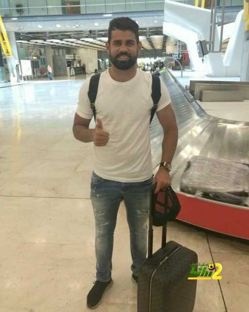 🔴 صورة: كوستا يصل إلى مدريد .. من أجل الكشف الطبي