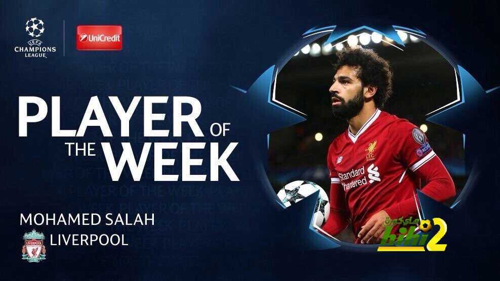 رسميا : محمد صلاح .. نجم الجولة الثالثة من دور المجموعات