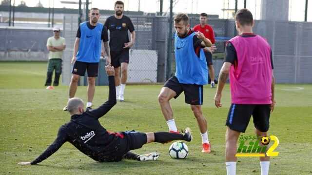 صور : برشلونة يواصل استعداداته لمواجهة اتلتيكو مدريد
