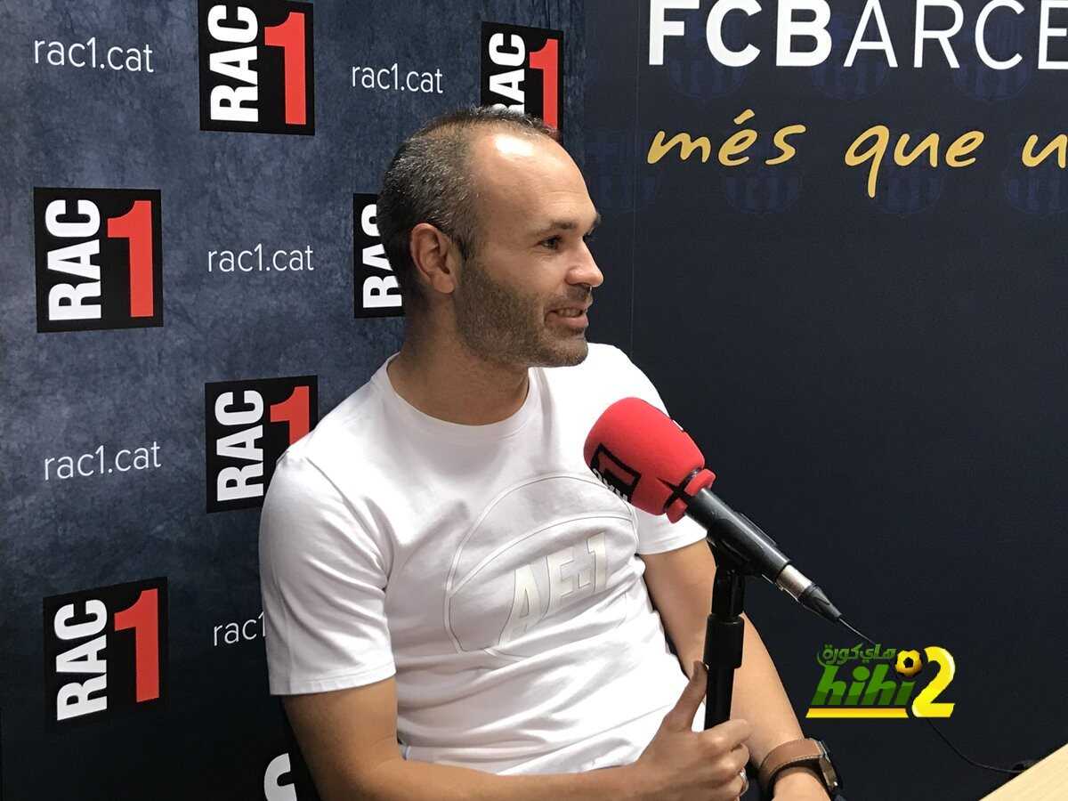انيستا :  أنا وبرشلونة كالقفل والمفتاح