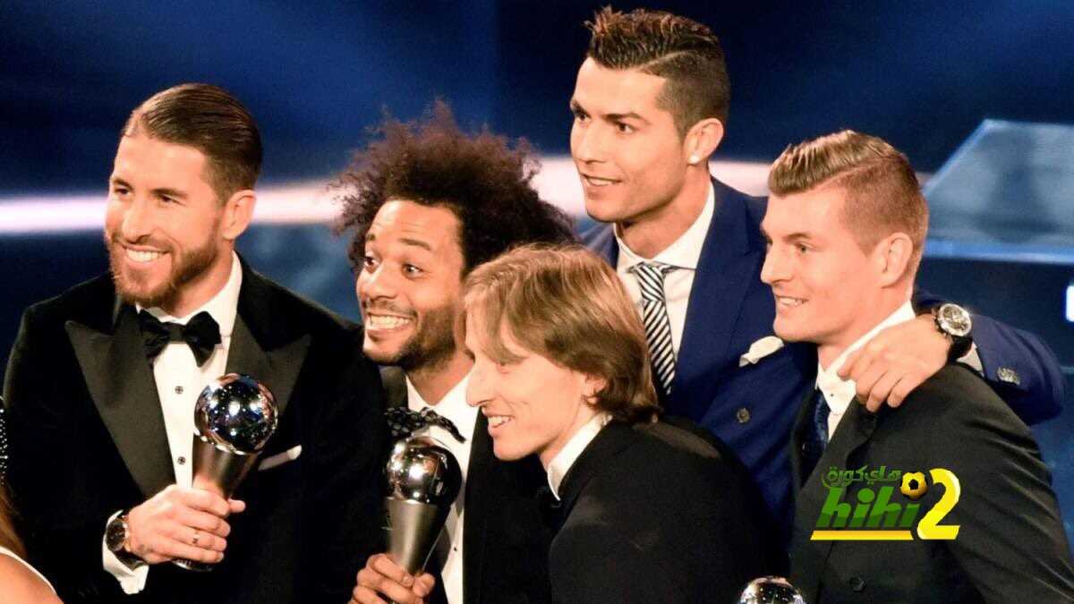 رسميا : التشكيلة المثالية لافضل 11 لاعبا في العالم في 2017