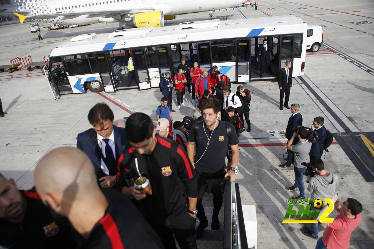 صور من رحلة برشلونة لمدريد