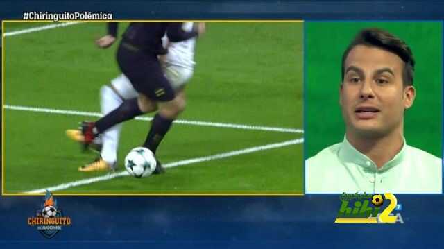 خوانفي سانز : كاسيميرو ارتكب ركلة جزاء ضد لورينتي