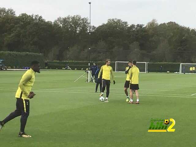 صورة من مشاركة كين في مران توتنهام استعدادًا لمواجهة ريال مدريد