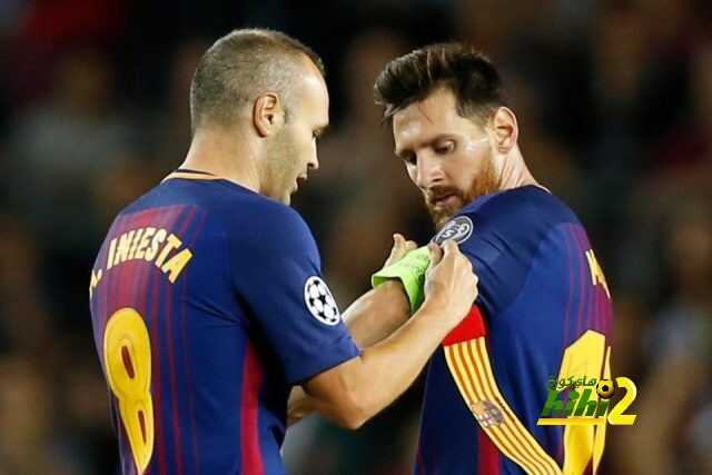 انييستا يؤكد بقاء ميسي ببرشلونة