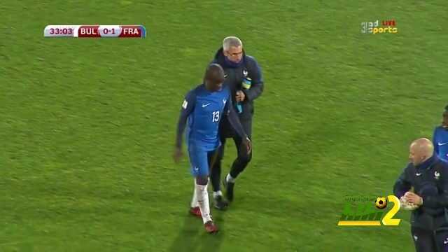 🔴 صورة: كانتي يخرج مُصاباً … تشيلسي في مأزق